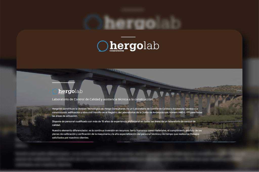 Proyecto diseño Web para Hergoconsultores
